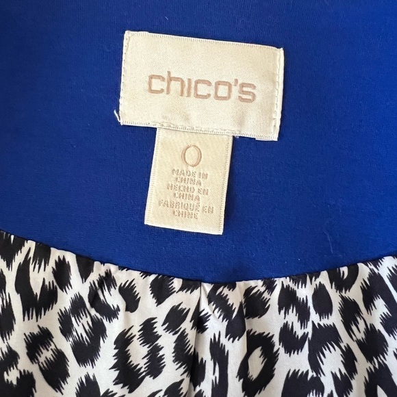 Chicos Blue Duster Coat - Picture 16 of 16